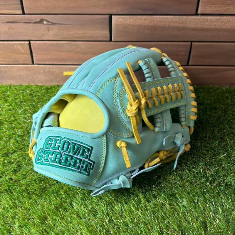 【定番モデル】GLOVESTREET内野用/右投 11.5インチ 硬式軟式兼用 牛革 指又有り つかみ捕り サムネイル