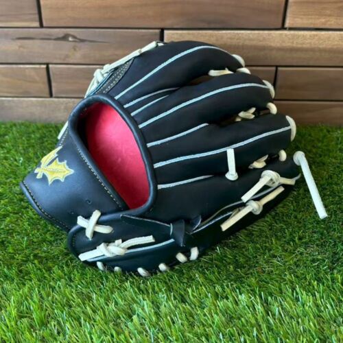 【受注発注】RIZEEK外野用/左投げ 12.5インチ 硬式軟式兼用 牛革 指又有り つかみ捕り サムネイル