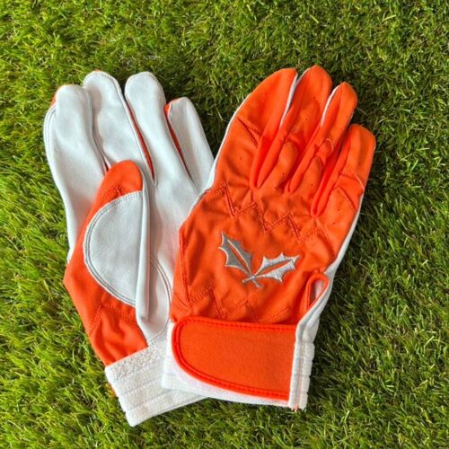 【バッティング手袋】RIZEEKバッティング手袋 最高級シープスキン使用（ORANGE) サムネイル