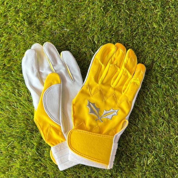 【バッティング手袋】RIZEEKバッティング手袋 最高級シープスキン使用（YELLOW) サムネイル