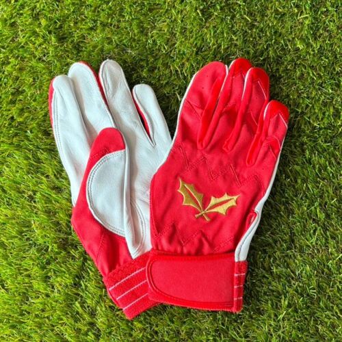 【バッティング手袋】RIZEEKバッティング手袋 最高級シープスキン使用（RED) サムネイル
